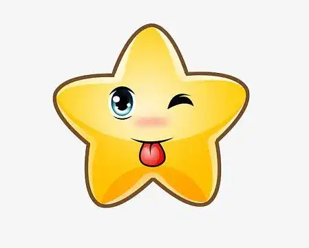 黄色小星星素材_黄色小星星图片元素-觅元素