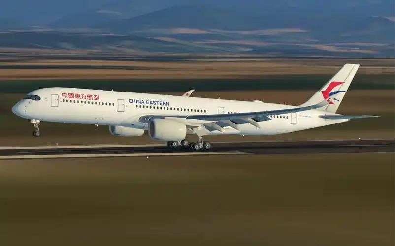 【infinite flight】东航a350降落 法国 瓦朗斯查博伊尔