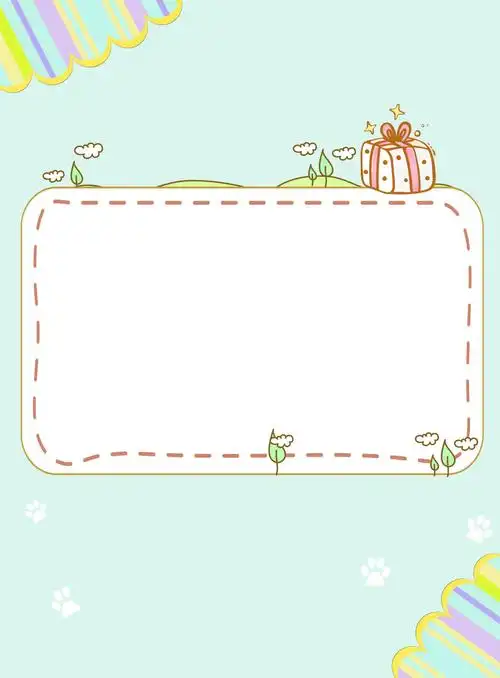 浅蓝色卡通边框eps背景素材免费下载(图片编号:8588845)-六图网