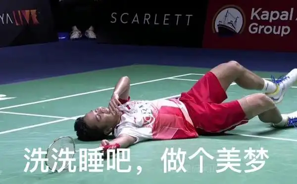 开一个羽毛球运动员表情包or搞笑图楼