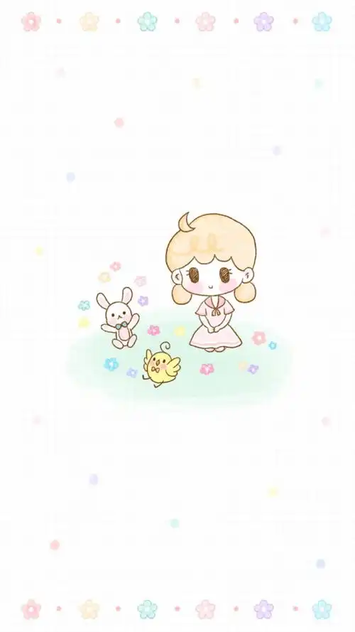 简约 卡通 可爱 小清新 手绘 插画 软萌 森系 文艺 情侣 平铺 日韩