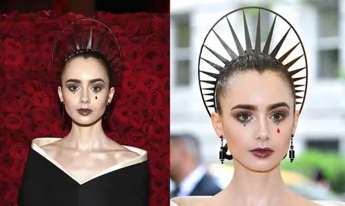 最美白雪公主变暗黑女巫,妆容惊艳全场,莉莉柯林斯真牛