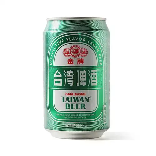 taiwanbeer/金牌台湾啤酒330ml*24玻璃瓶进口麦香浓郁清爽整箱装