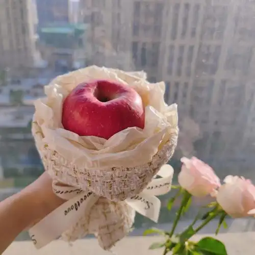 苹果花束圣诞花束