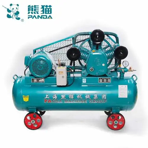 上海熊猫067全铜空压机55kw大功率空气压缩机气泵喷漆冲气泵