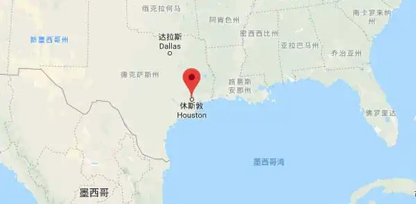 休士顿市地图介绍