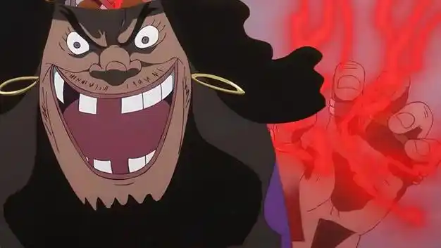 海贼王黑胡子四次施展霸王色地煞霸气果然强悍硬刚8米大刀