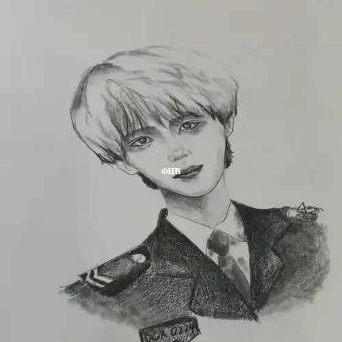 我亲爱的大学生 生活快乐95#丁程鑫   #手绘