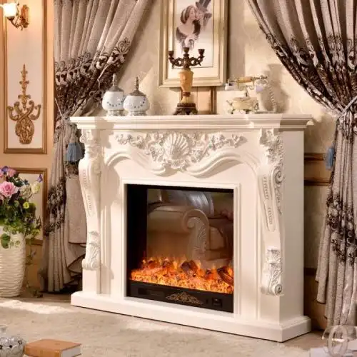 室内装修中的中世纪欧式风格体现家居装修壁炉的几种分类