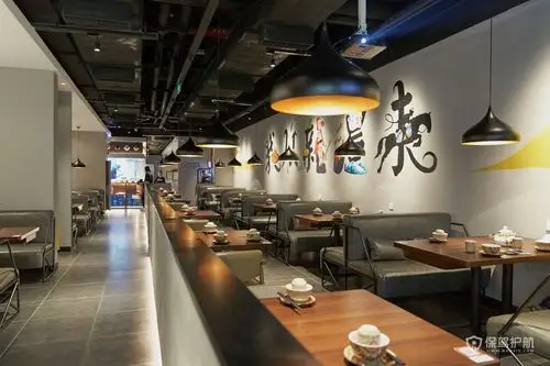 现代简约风格小饭店装修效果图