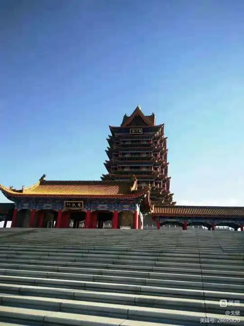 金秋西行记(3)之宁夏(3)吴忠黄河楼 - 美篇