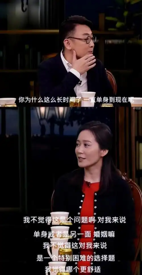 大家都说俞飞鸿没结婚是因为窦文涛,其实不是那么回事.