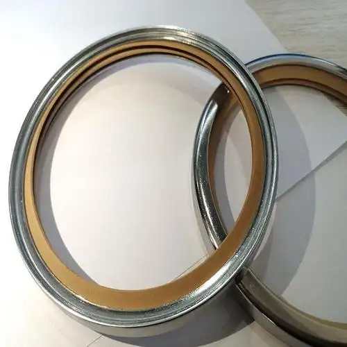 ptfe四氟304不锈钢外骨架油封耐高温密封圈螺杆空压机热油泵轴封