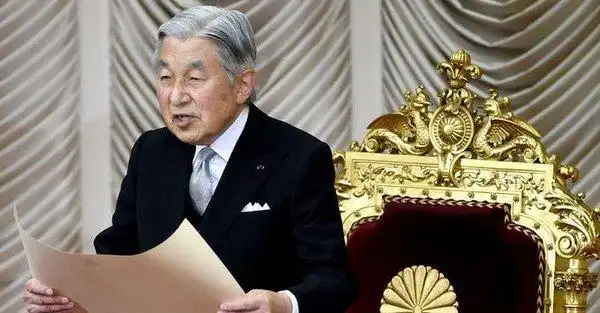 日本明仁天皇发表电视讲话称因身体原因做好退位准备