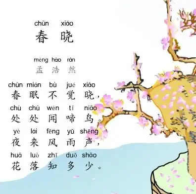 东方嘉禾幼儿园-停课不停学-古诗《春晓》 - 美篇