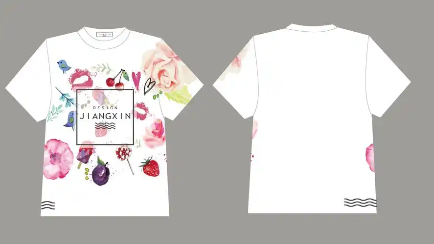 t恤衫服装图案设计