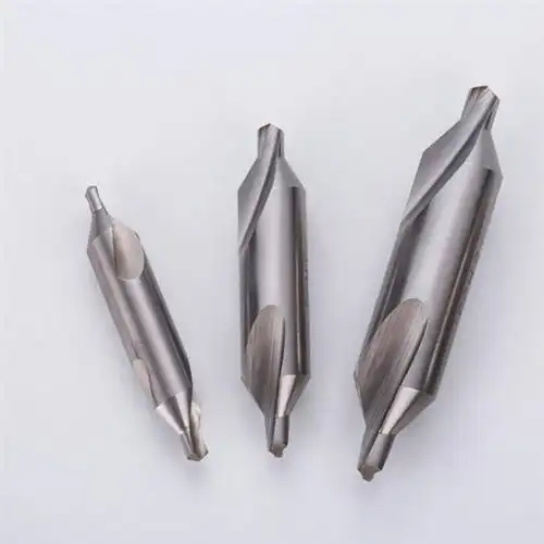 中心带护螺旋全磨钻头中心钻