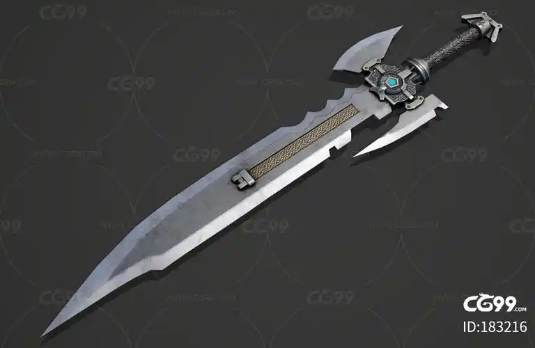 冷兵器 科幻 宽剑 武器 战刃 手刀 神器 神兵利器 宝剑 高科技 未来