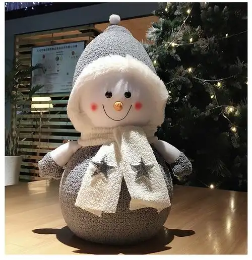 火热促销迪士尼毛绒玩具公仔玩偶装饰品圣诞娃娃小雪人老人礼品圣诞树