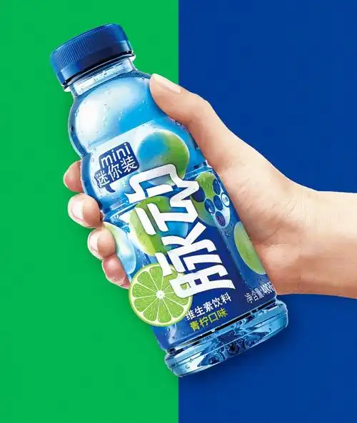 刘昊然代言脉动青柠桃子口味400ml15瓶迷你便携小瓶维c果汁水低糖