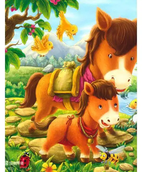 睡前故事小马过河的故事你听过吗