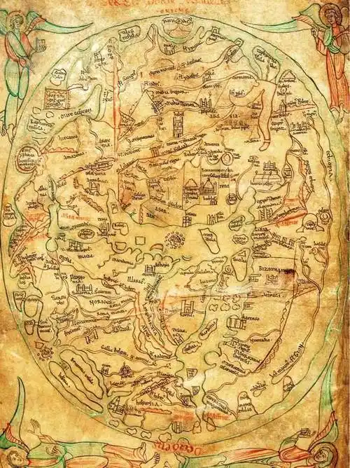 原创十幅你可能从没见过的古代世界地图