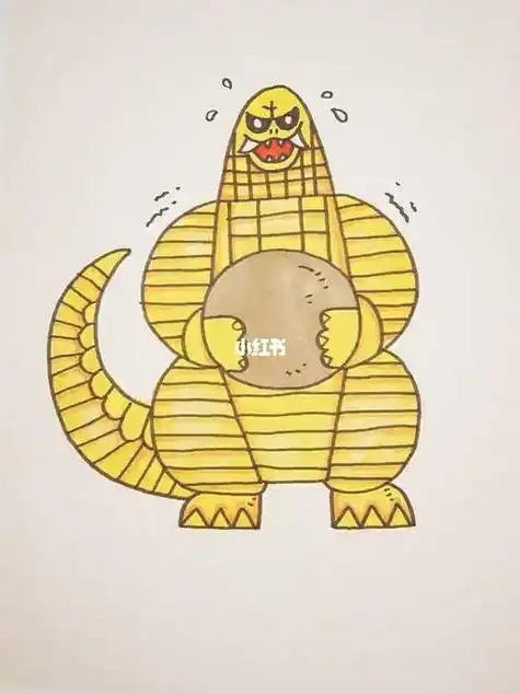 简笔画|雷德王简笔画教程简笔画教程文化绘画