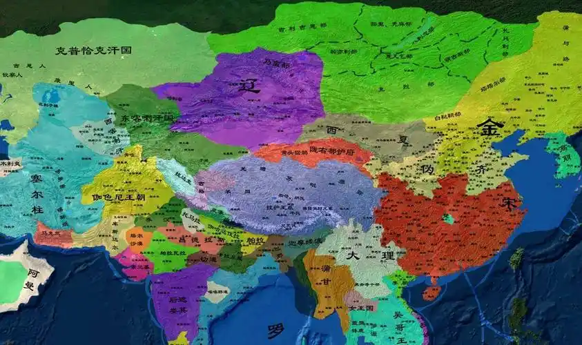 原创南宋国土面积有多大黄河以南变成了淮河以南中原地区都给丢了