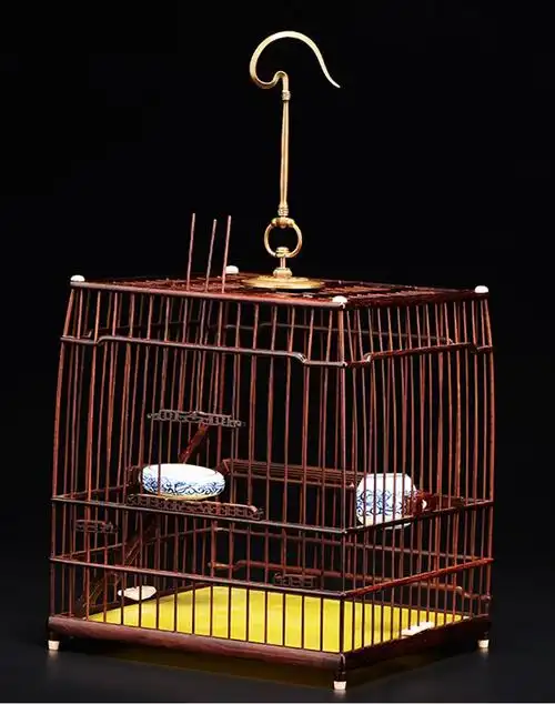 印度方型绣眼鸟笼大全南笼名家高端鸟笼子  v:hud527820享优惠【图片