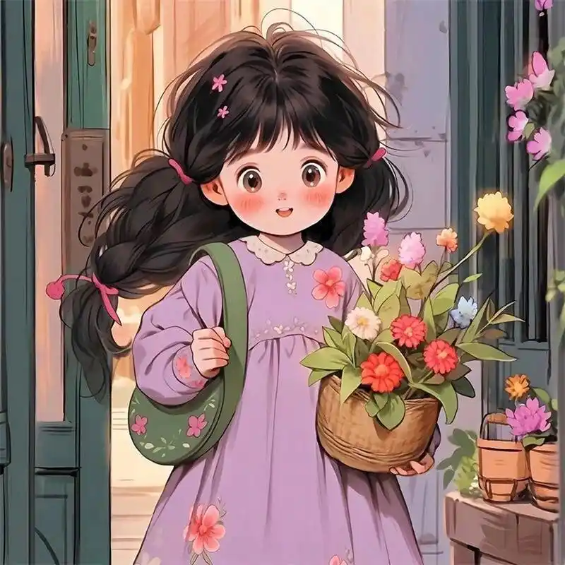 可爱小女孩头像 真可爱呀qwq#微信头像# #可爱头像# #女生头像