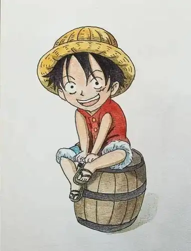 男孩十十三等奖路飞犬夜叉二等奖双马尾女孩一等奖获奖名单彩铅公益