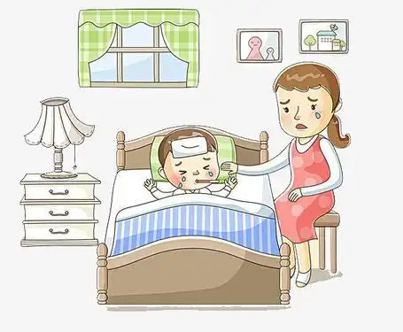 亲人生病了感慨的句子孩子生病妈妈熬夜心情短语