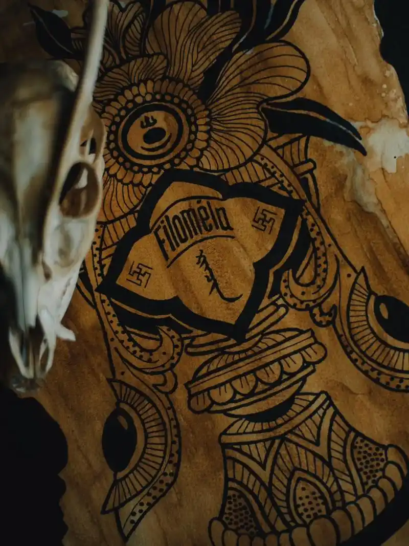 这种刺青作为一种古老的艺术形式,原始力量图腾,力量 - 抖音