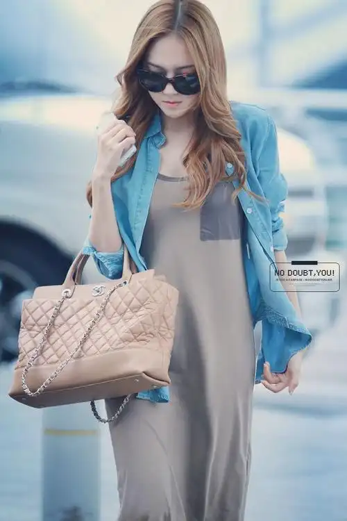 少女时代 jessica 郑秀妍 机场街拍