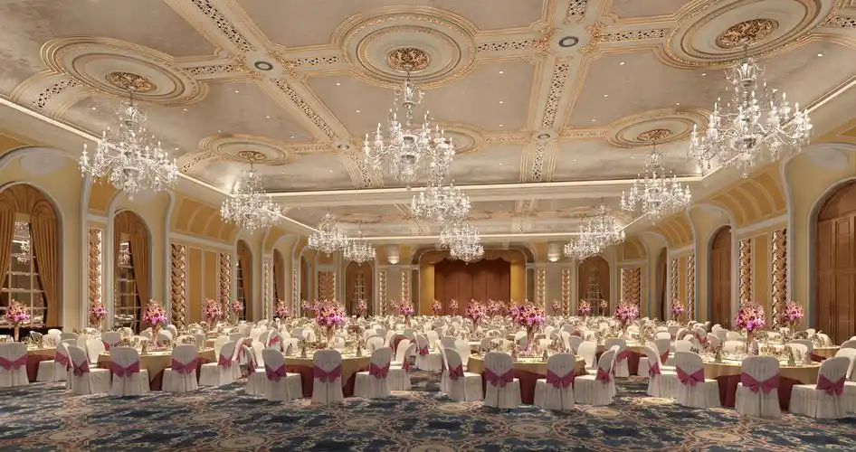 酒店宴会厅三维空间概念设计