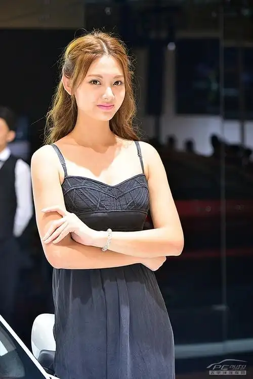 2014大连车展保时捷美女车模