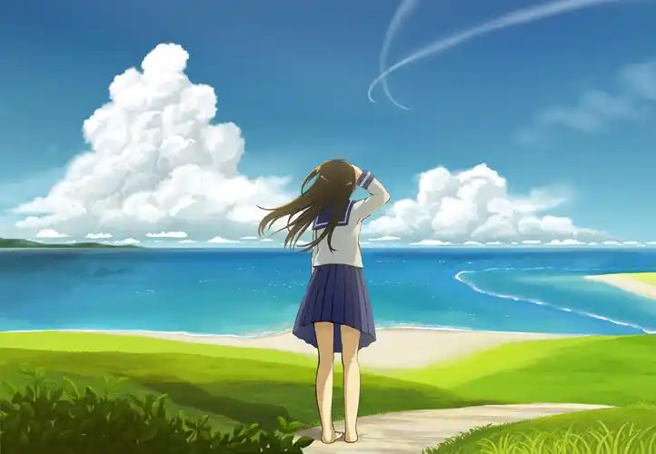 pixiv,插画,壁纸,大图,风景,场景,桌面夏の海