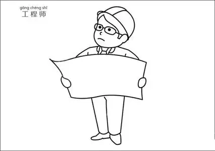 花木兰简笔画,图片,简笔画-学笔画