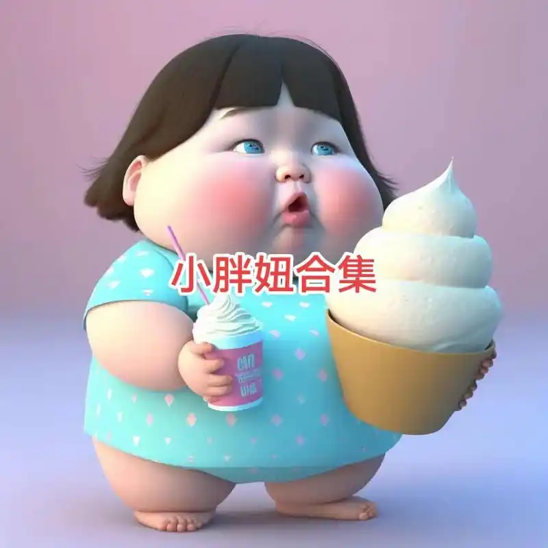 胖胖女孩.#胖姑娘#女生头像 #疯狂取图 - 抖音