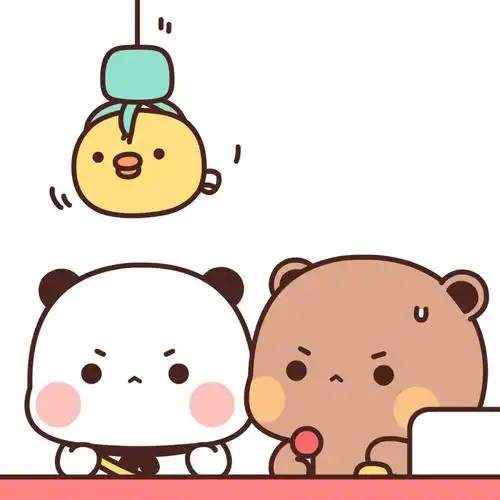 可爱卡通头像熊猫一二赞评论更多