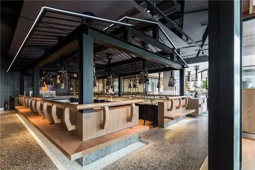 汉阳馆烤肉大师韩式烧烤餐厅装修设计案例