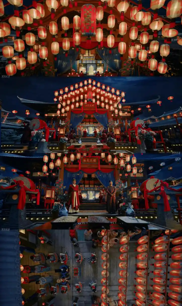 昨日在北京卫视黄金档播出的《风起洛阳》大婚场景大家看了吗[鼓掌]