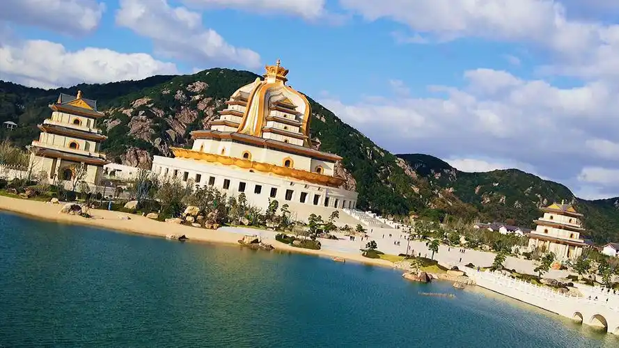 普陀山观音法界#景点打卡