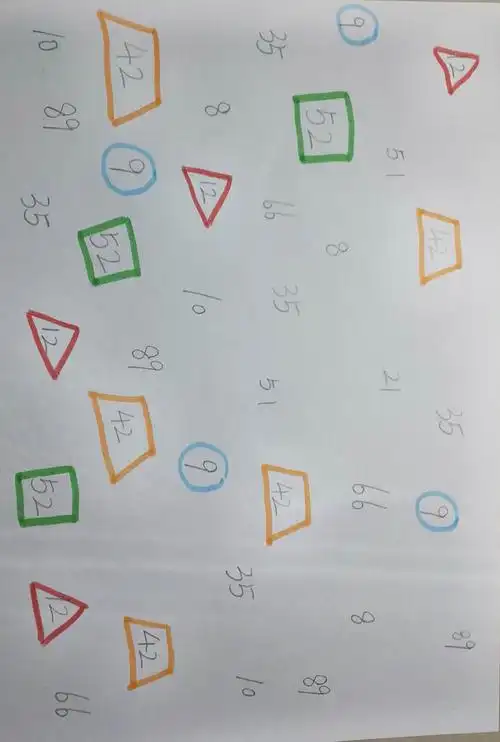 樟海镇李场小太阳幼儿园"停课不停学,网络课堂"——数学《数字捉迷藏