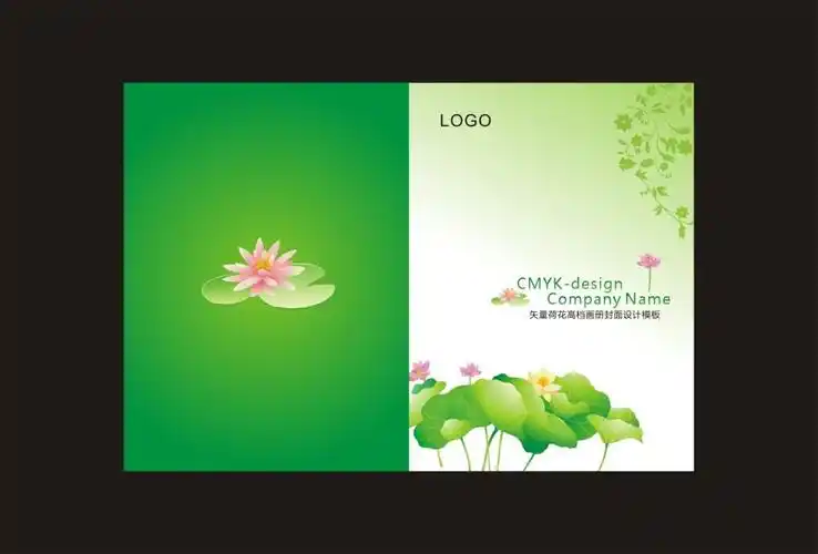 矢量荷花封面原文件下载平面广告素材免费下载(图片编号:4919967)-六