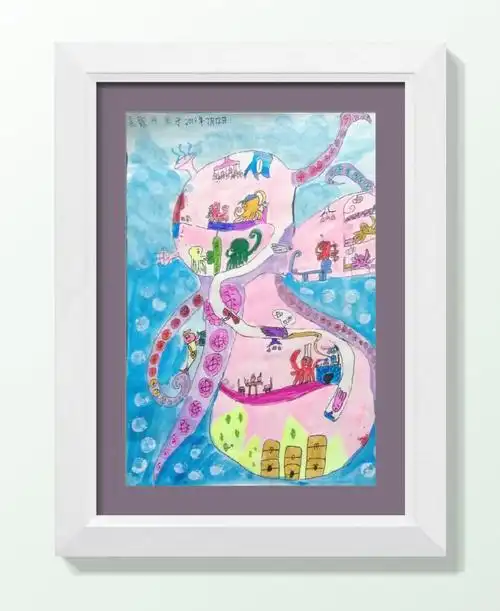 四维美术/吴歆卉—绘画作品集