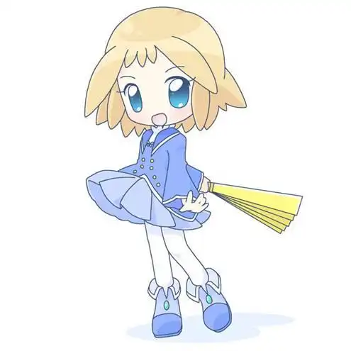 q版动漫人物简笔画图片大全可爱9张简笔画表白超萌q版人物卡通图片之