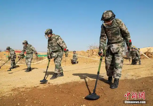 海军陆战队某旅破障连进行扫雷训练|工兵|引信_网易订阅