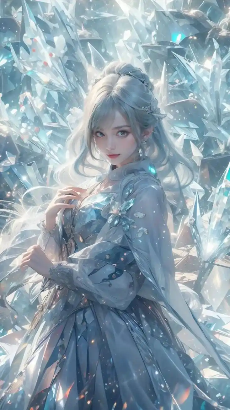 唯美意境.#绝美 #道法万千皆可成仙 #神明少女 #仙气头像 - 抖音