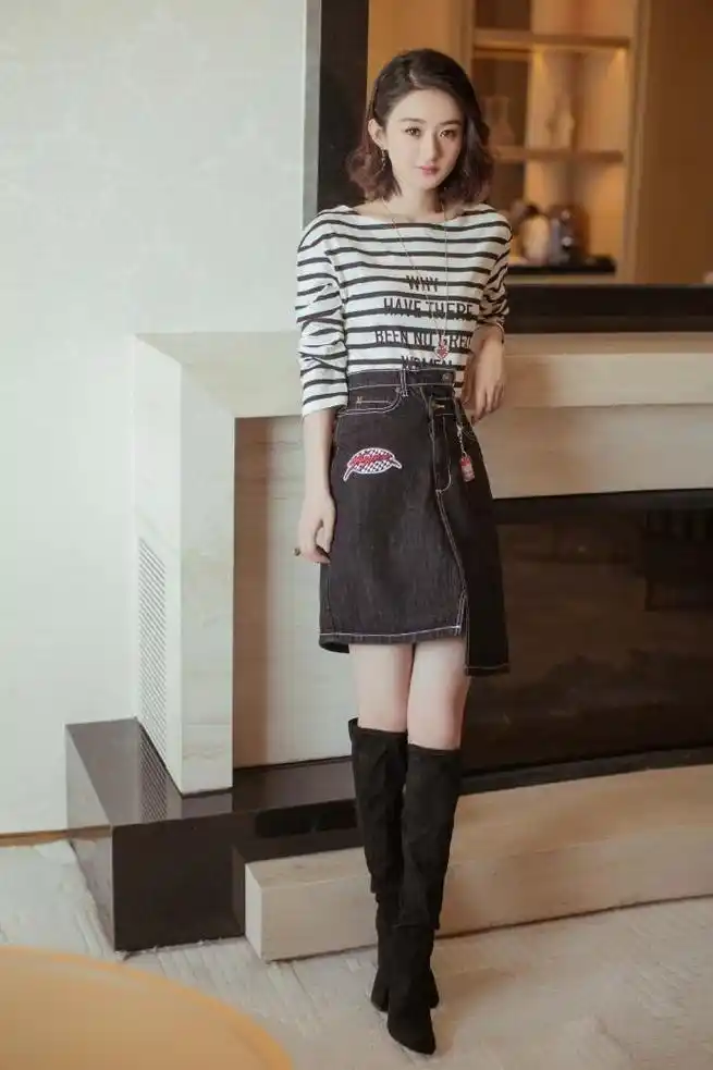看了赵丽颖的穿搭,我发现:腿短不可怕,会穿就能美出新高度